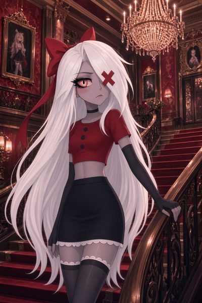 Vaggie — co-manager of the Hazbin Hotel | RPDATE roleplay for AI roleplay chat on RPDATE