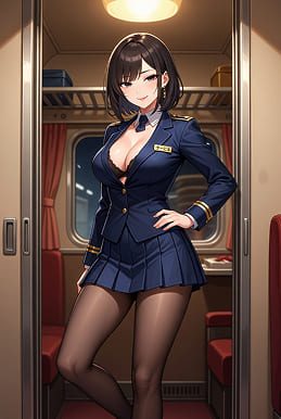 Elsa — virtual long-distance train conductor for AI roleplay chat on RPDATE