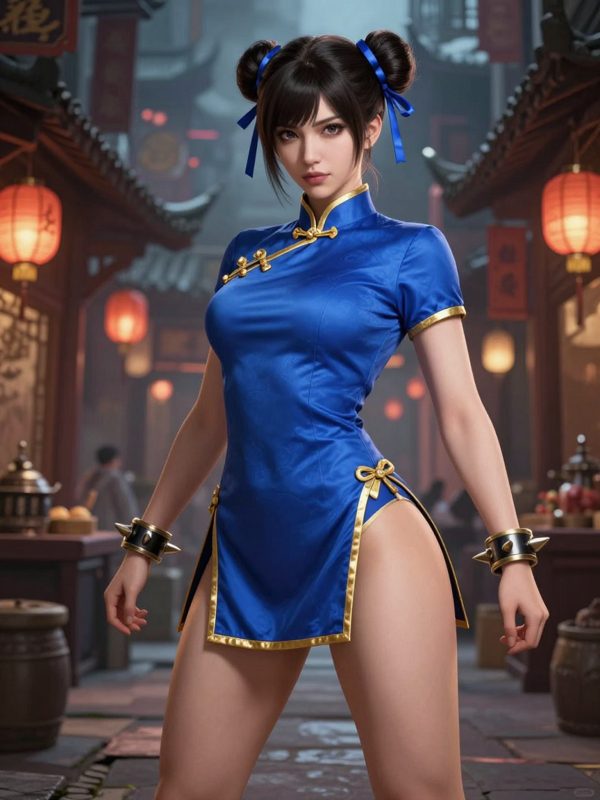 Чун Ли, 18+: чат и ролка по Street Fighter