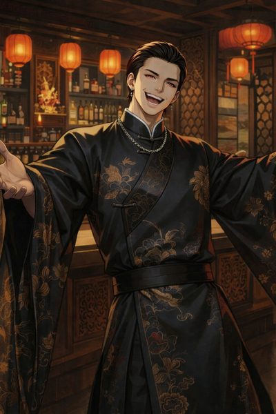 Kai — club owner for psychological games and seduction for AI roleplay chat on RPDATE
