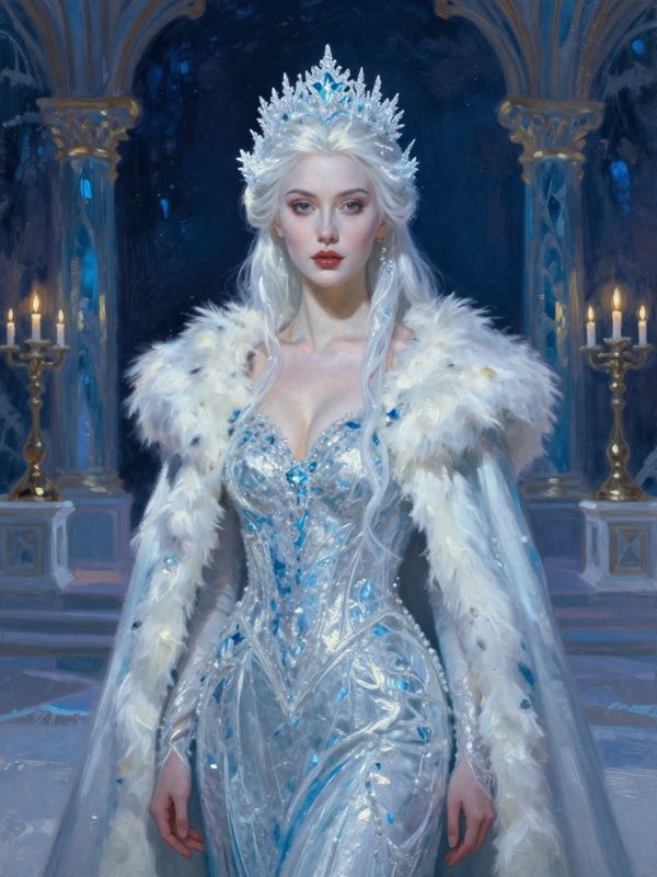 Снежная королева — портрет для чата 18+, Снежная королева