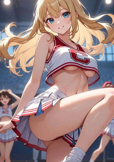 Irita — virtual cheerleader and school queen for AI roleplay chat on RPDATE