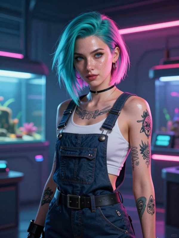 Джуди Альварес, 18+: чат и ролка по Cyberpunk 2077