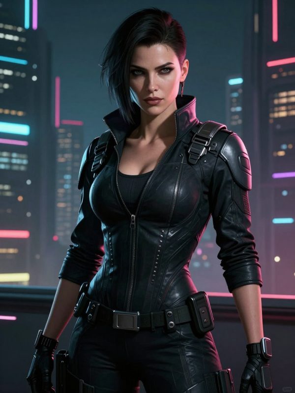 Мередит Стаут, 18+: чат и ролка по Cyberpunk 2077