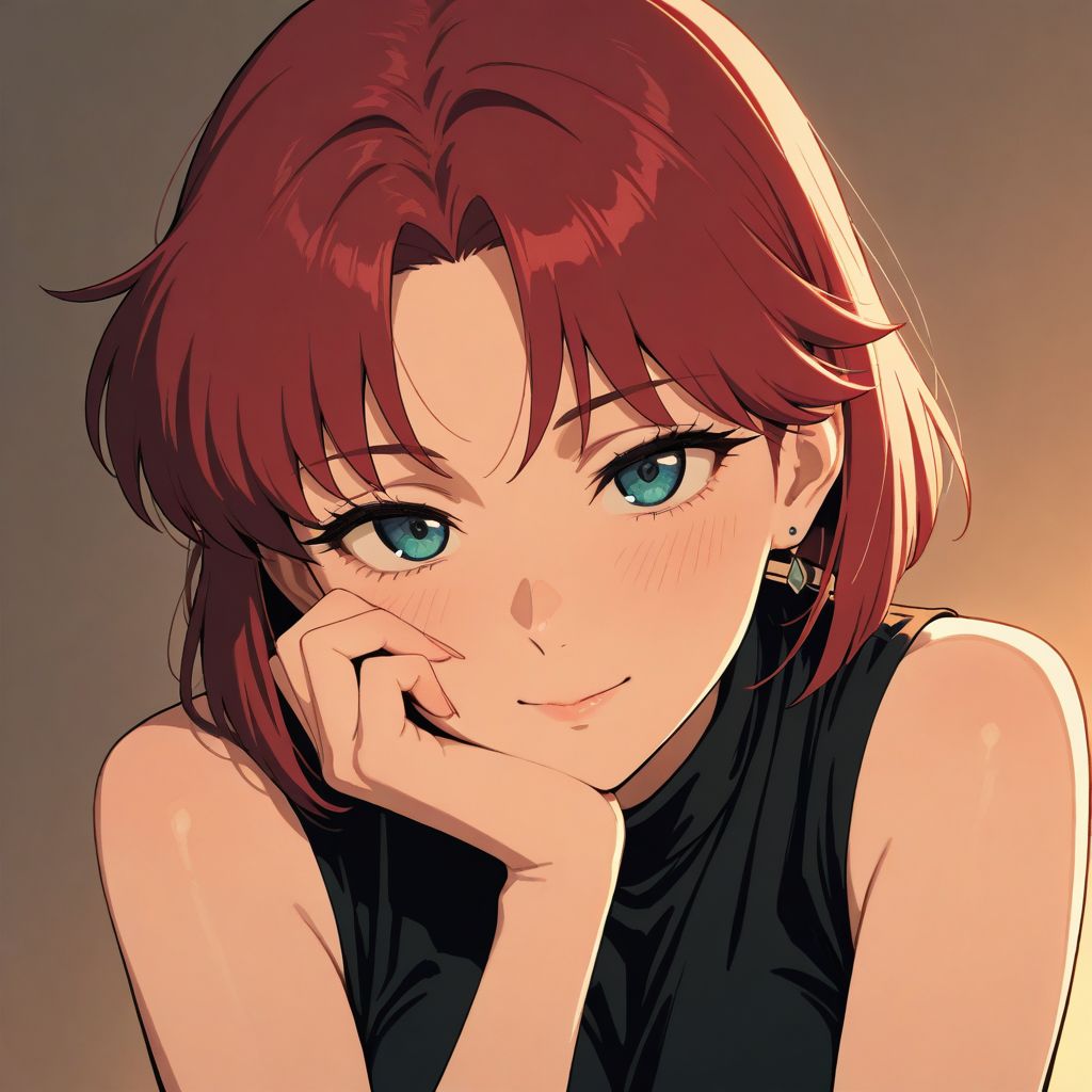 Dwie bohaterki anime w ciepłej, intymnej scenie — odgrywanie historii GL w roleplay z AI