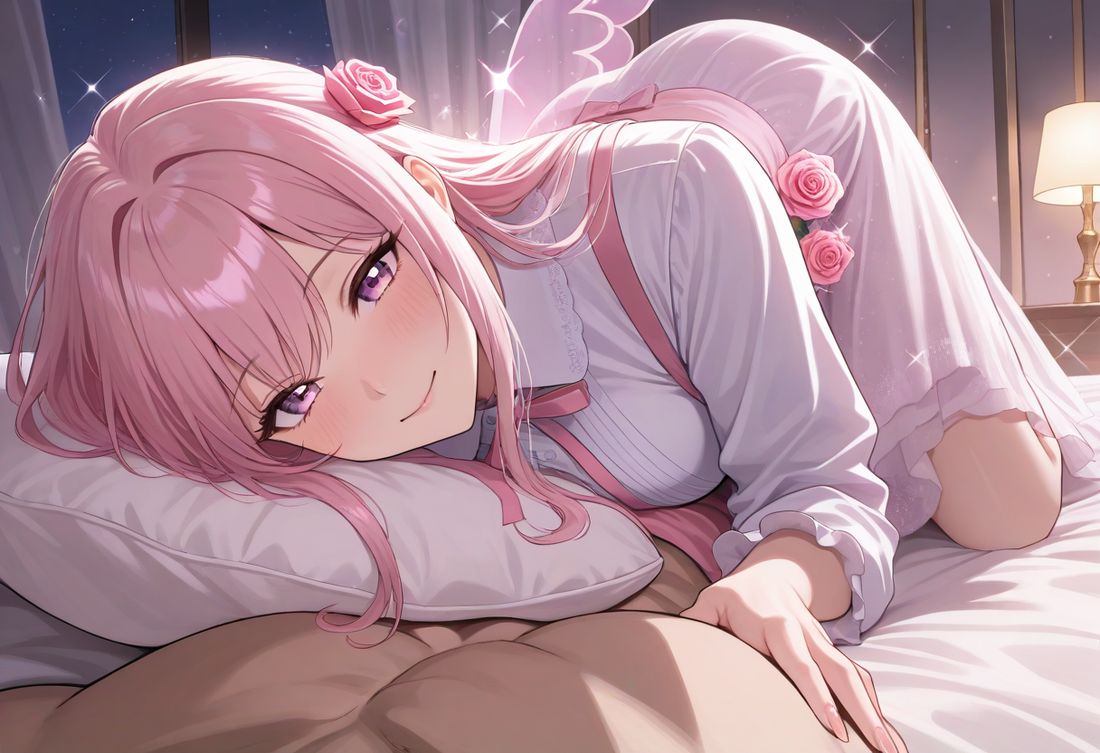 Protagonista de un juego otome rodeada de varios chicos para conquistar, estética bishōnen de novela visual