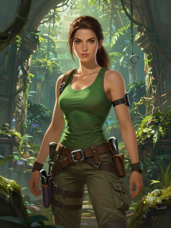 Лара Крофт, 18+: чат и ролка по Tomb Raider