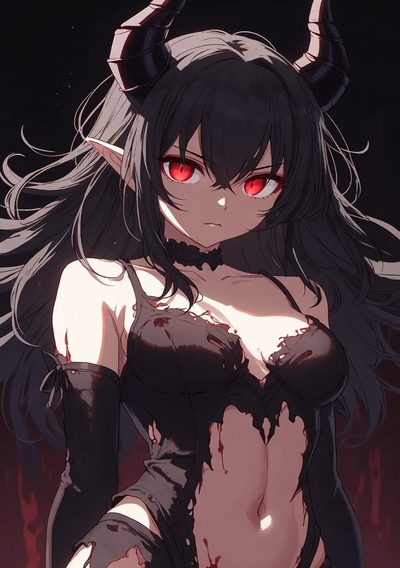 Rasata — virtual succubus student for chat for AI roleplay chat on RPDATE