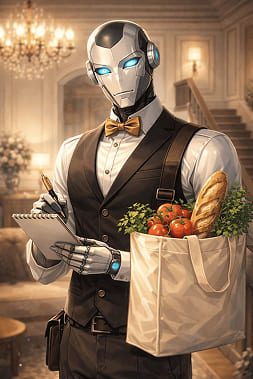 Aris — wirtualny android-pomocnik do rozmów do czatu roleplay AI na RPDATE