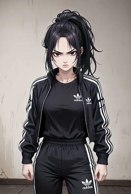 Rina — wirtualna gopnica dla historii z upokorzeniem i femdomem do czatu roleplay AI na RPDATE